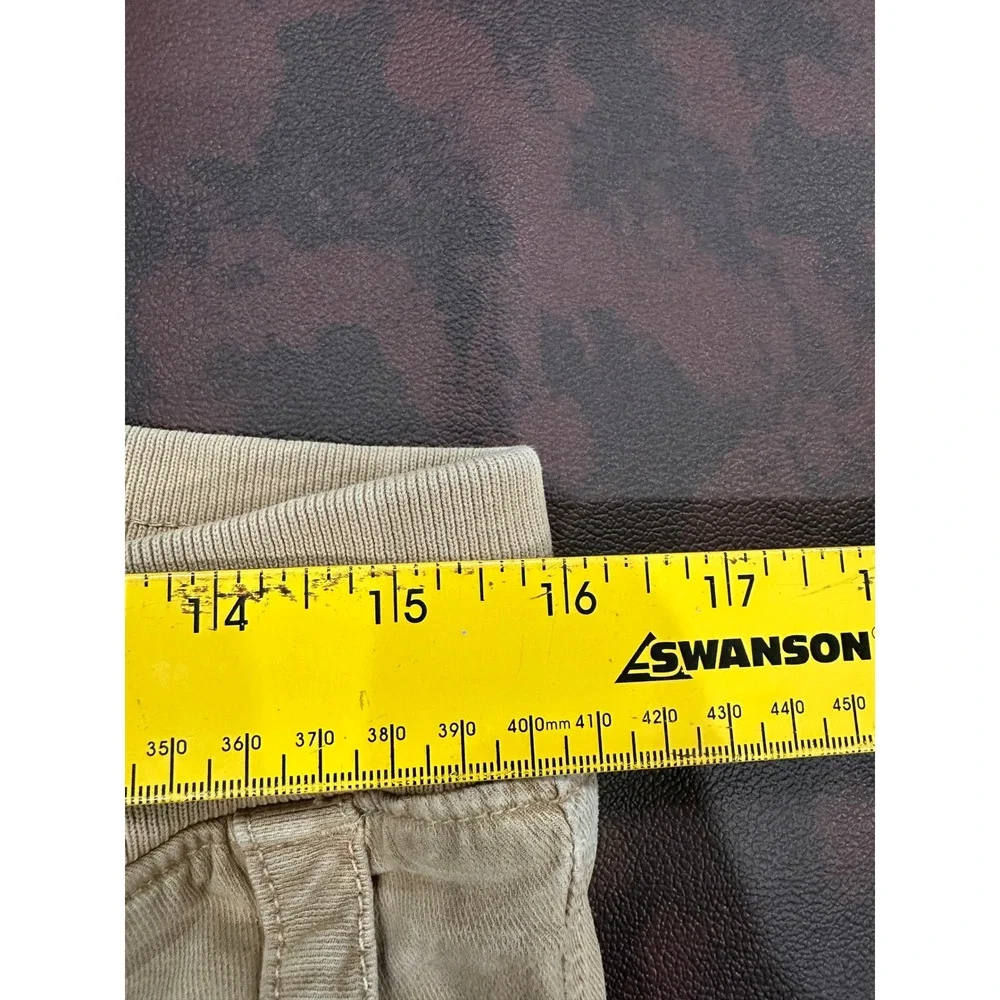 Faherty Arlie Day Pants Womens Medium Tan Khaki Jogger Tapered Stretch Tencel